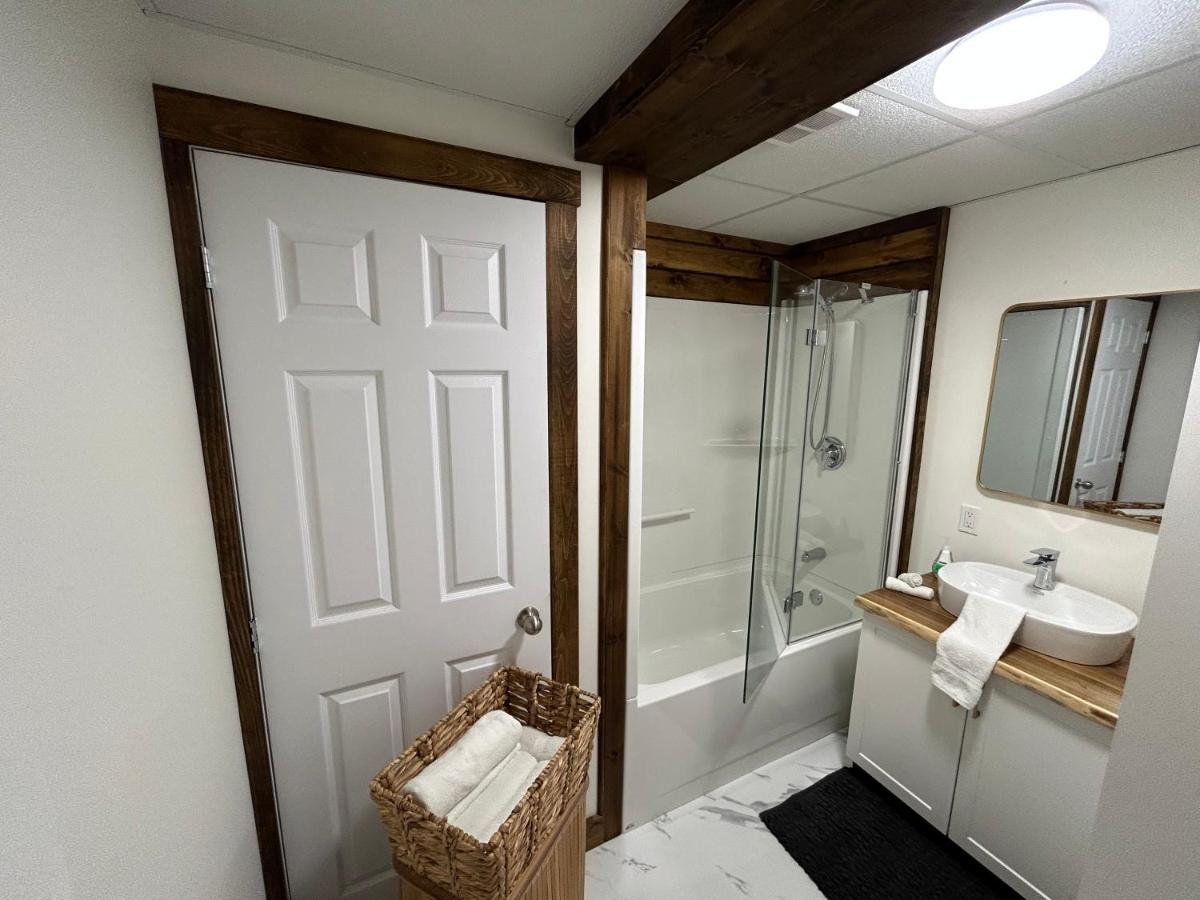 Appartement Vebron 2 à LʼAnse-Saint-Jean Extérieur photo
